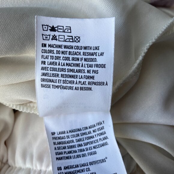 AMERICAN EAGLE Striped Tube Romper Linen blend Size M - Picture 11 of 15